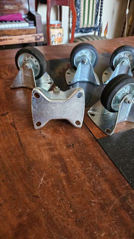 Set of 6 Castor Wheels