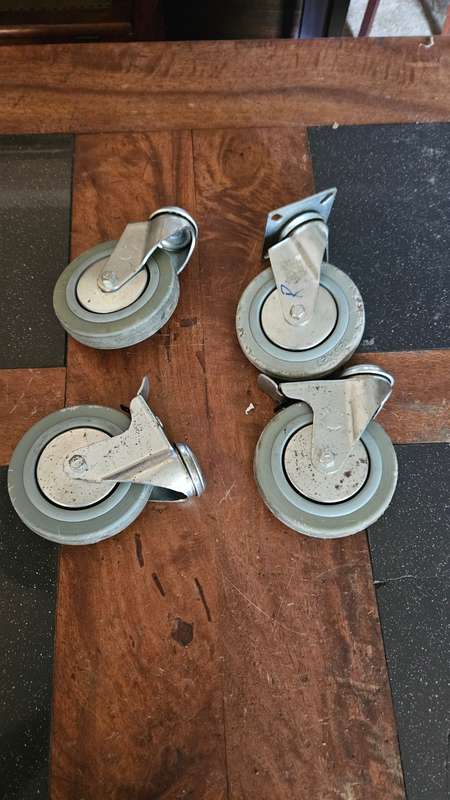 Set of Four Castor Wheels