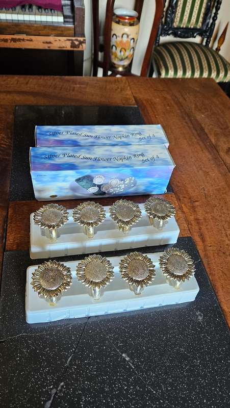 Silver Plated Napkin Rings