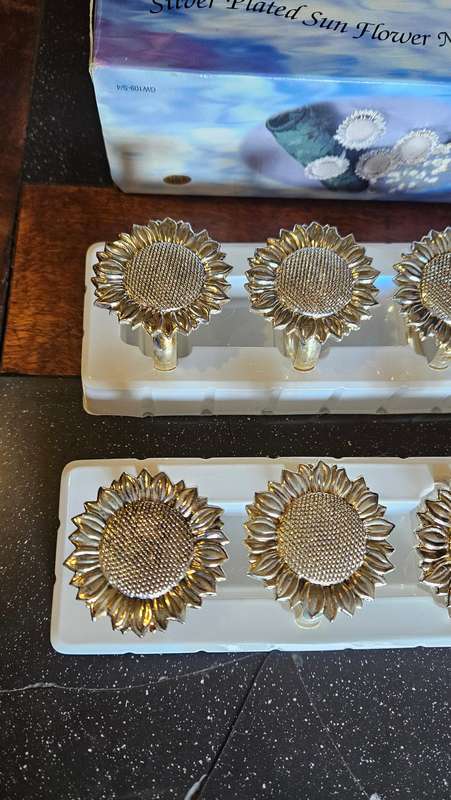 Silver Plated Napkin Rings