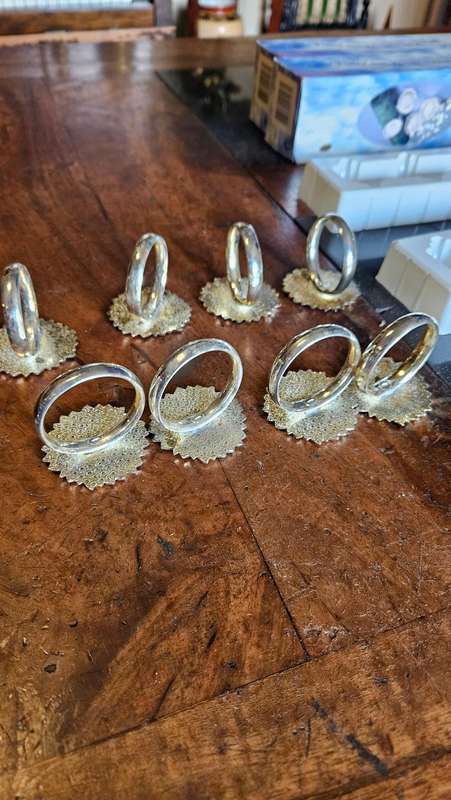 Silver Plated Napkin Rings