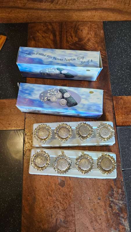 Silver Plated Napkin Rings