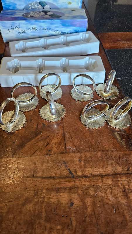 Silver Plated Napkin Rings