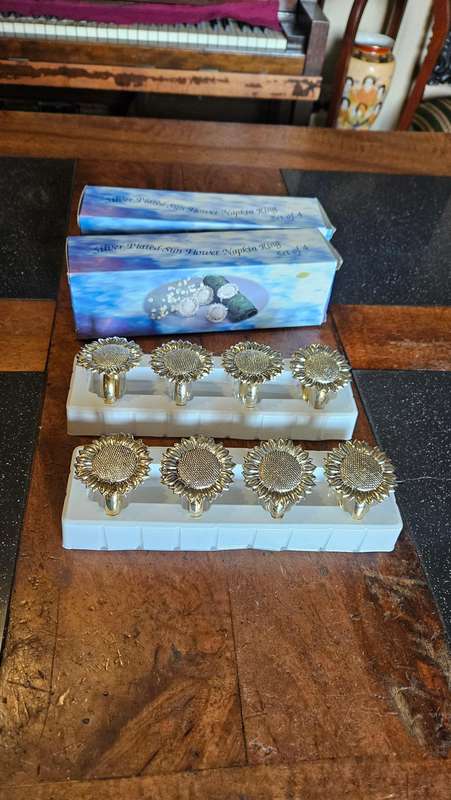 Silver Plated Napkin Rings