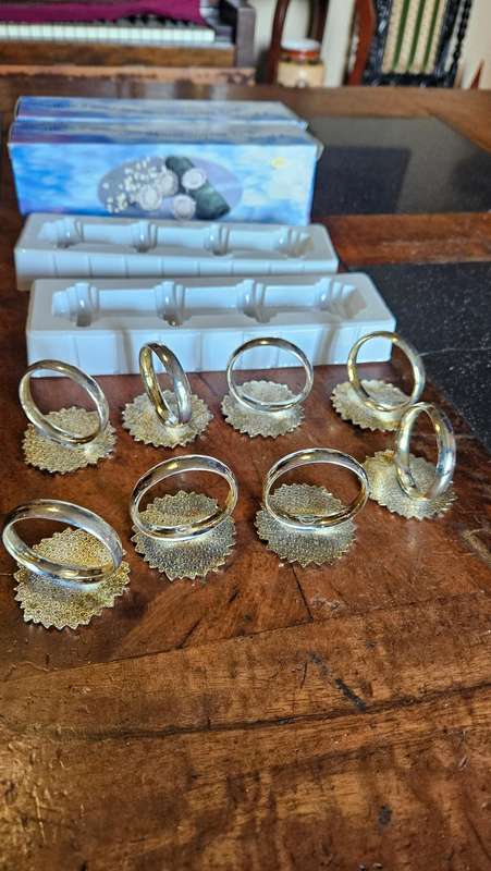 Silver Plated Napkin Rings