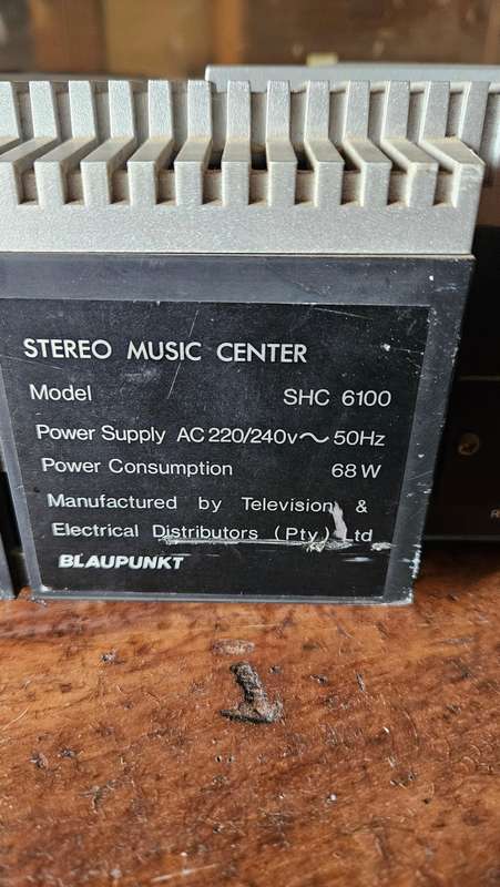Blaupunkt Stereo Music Center SHC-6100
