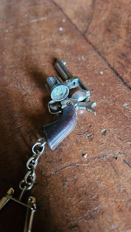 Vintage Cap Gun Plus Various Usable Goodies