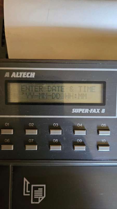Vintage Fax Machine