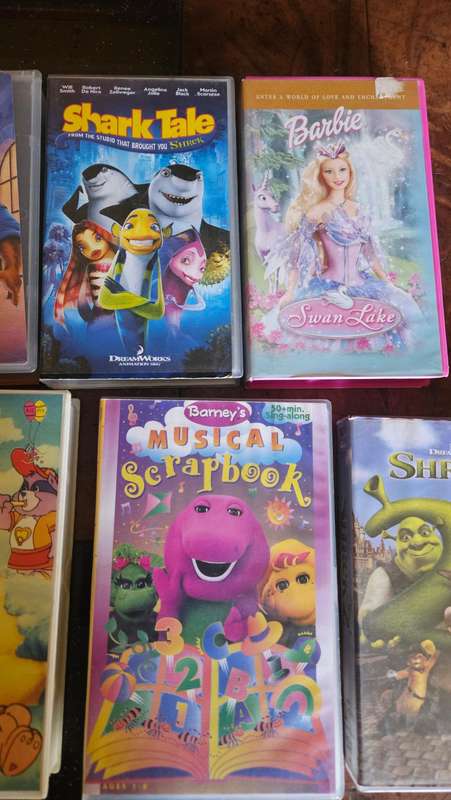 Vintage VHS Movie Tapes