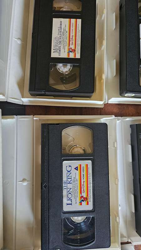 Vintage VHS Movie Tapes