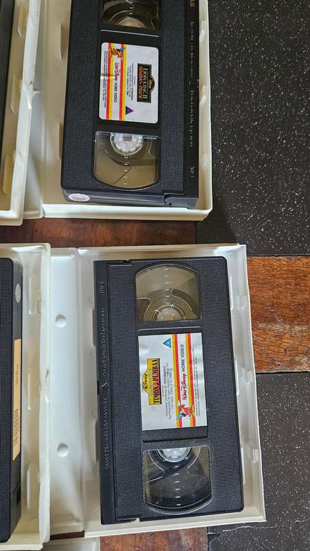 Vintage VHS Movie Tapes