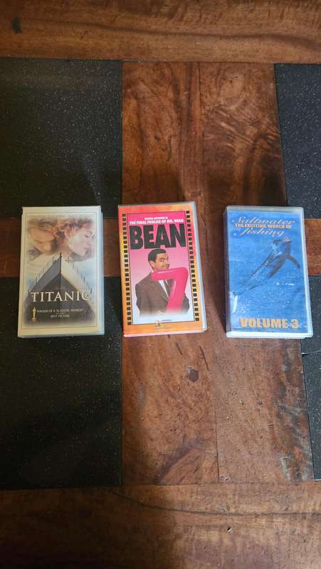 Vintage VHS Movie Tapes