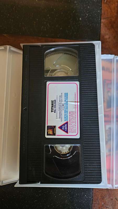 Vintage VHS Movie Tapes
