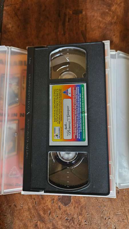 Vintage VHS Movie Tapes