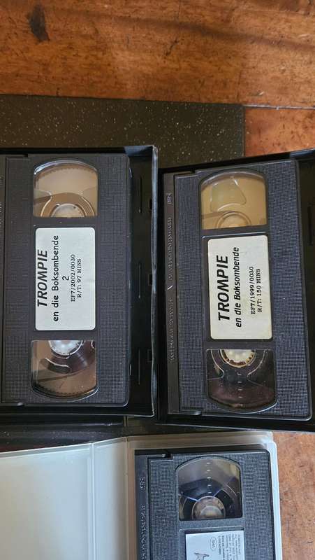 Vintage VHS Movie Tapes