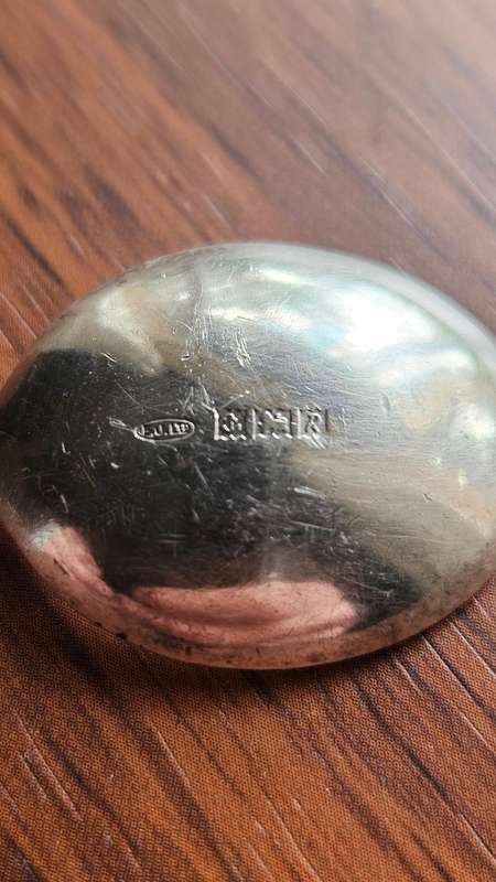 Silver Hall Marked Spoon Plus 925 Heart Pendant
