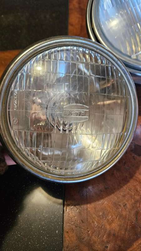 Vintage Motorcycle Headlights