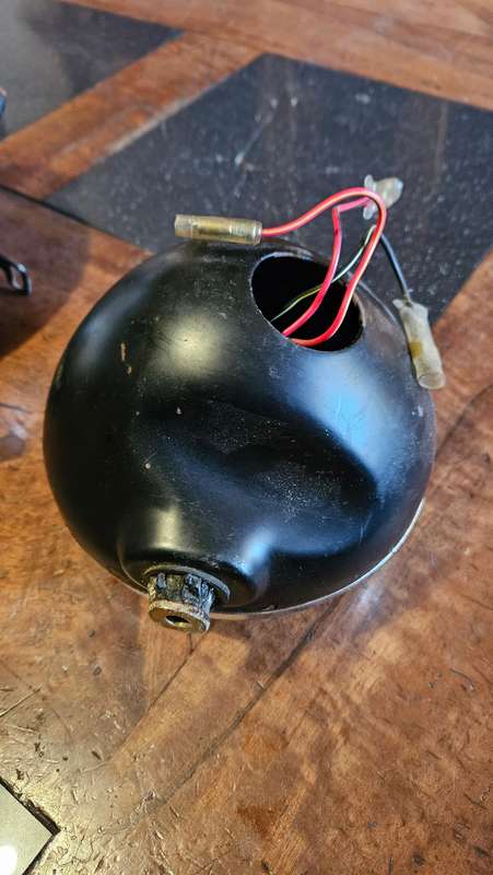 Vintage Motorcycle Headlights