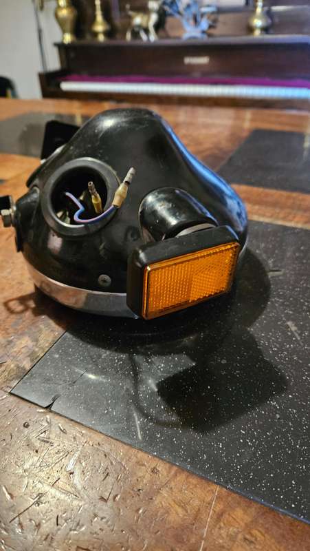 Vintage Motorcycle Headlights