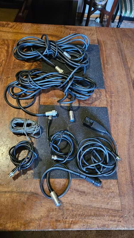 Vintage Video Recorder Cables