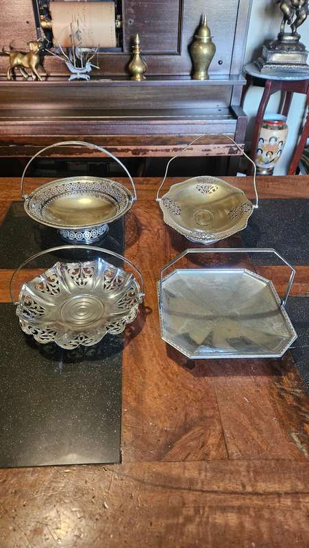Silver Plated Trays