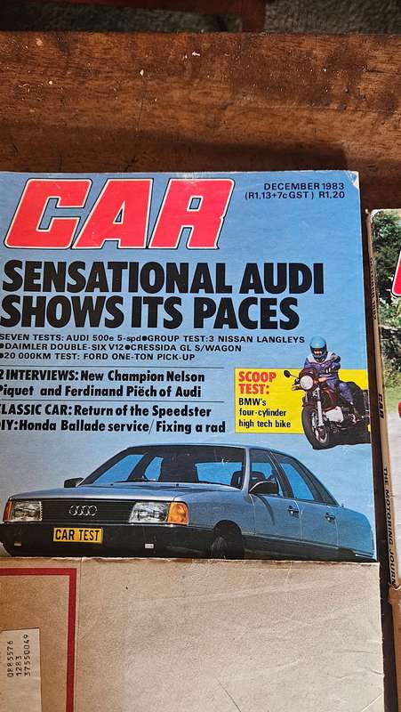 Unused & Sealed Car Magazines