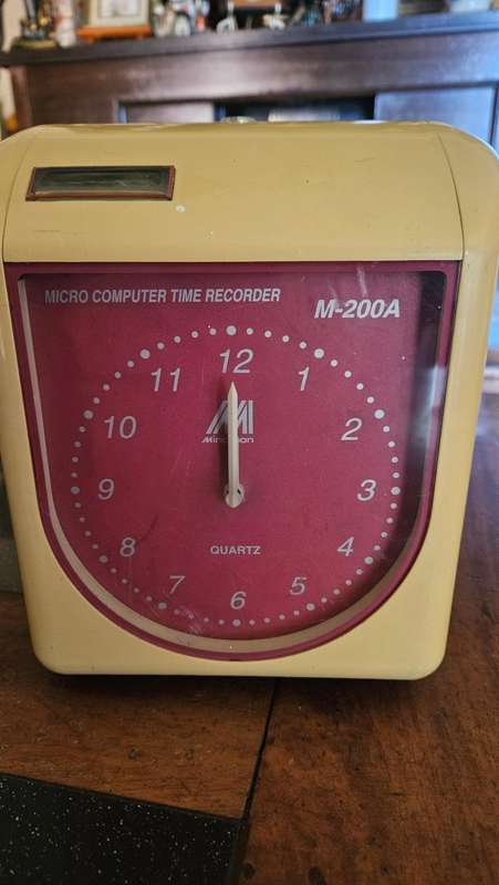 Micro Computer Time Recorder M-200A