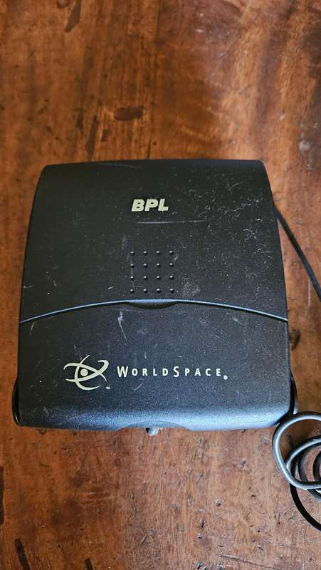 "RESERVED FOR SA COLLECT INVEST" World Space Antenna/Receiver