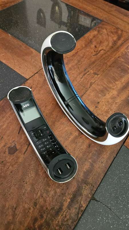 Vintage Wooden Telephone Plus more