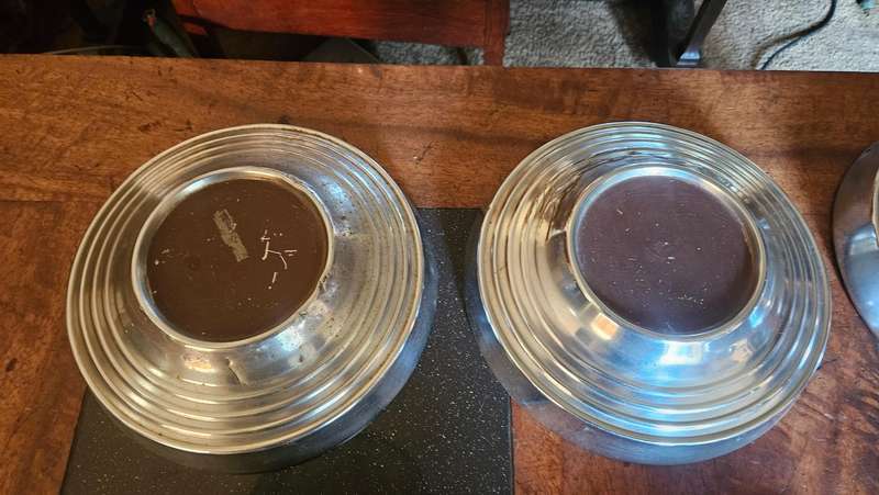 Vintage Metal Hub Caps