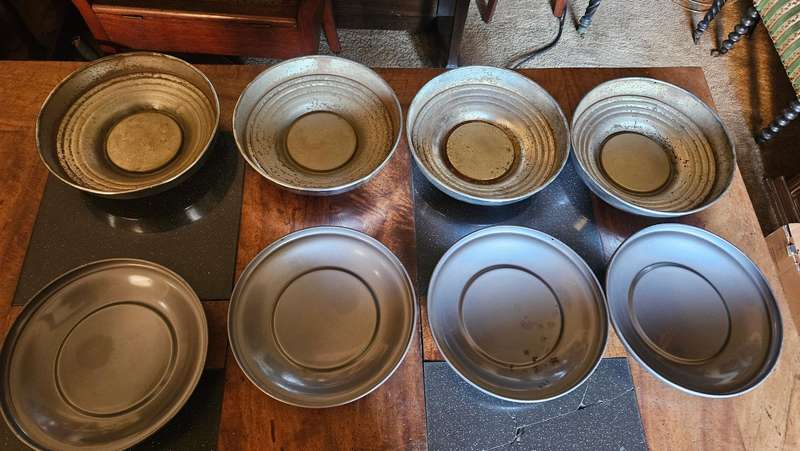 Vintage Metal Hub Caps