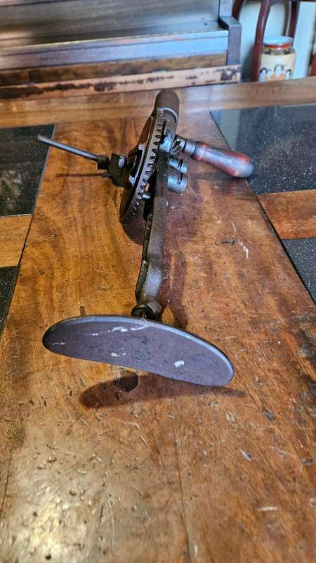 Vintage Chest Drill