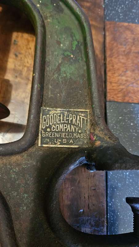 Vintage Hand Crank Bench Drill