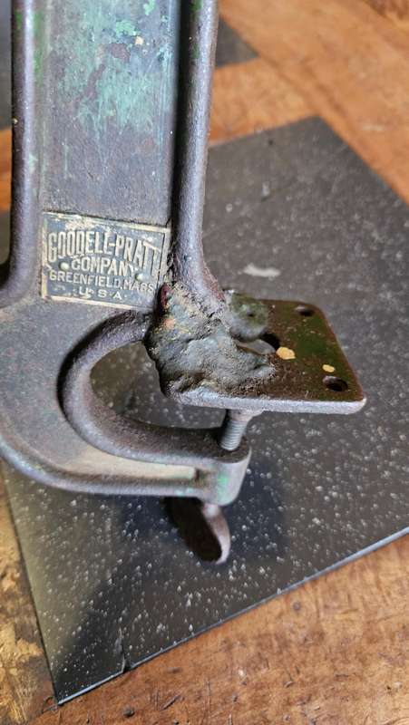 Vintage Hand Crank Bench Drill