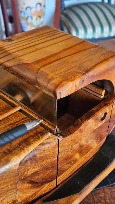 Large Solid Wood Car