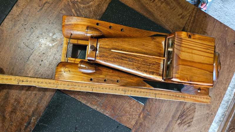 Large Solid Wood Car