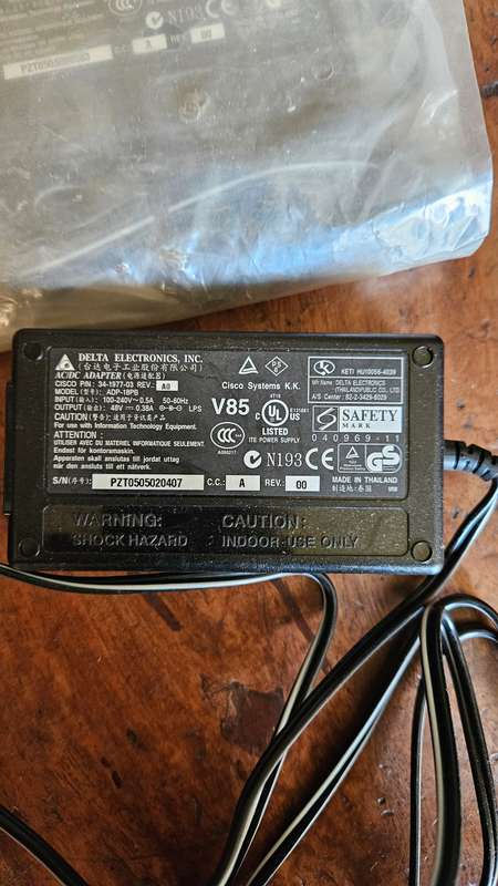 Unused Chargers