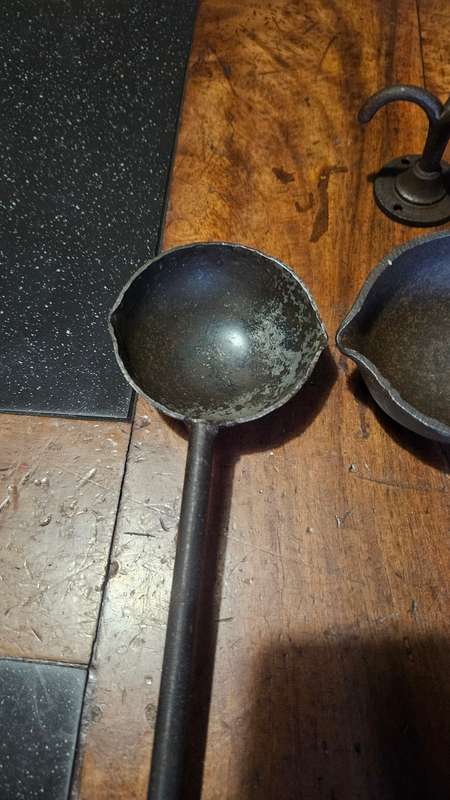 Vintage Iron Ladles