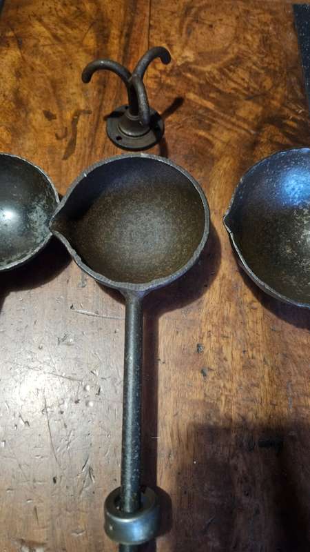Vintage Iron Ladles