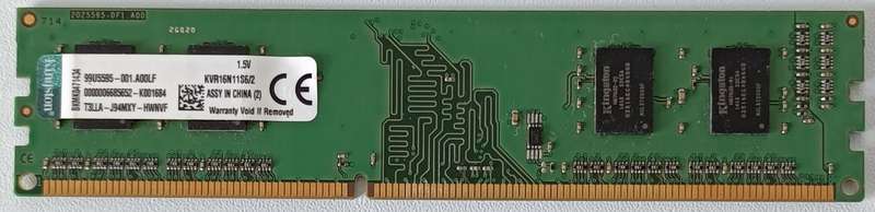 2GB DDR3-1333 PC3-10600 RAM (Samsung, Transcend, Kingston, Micron)