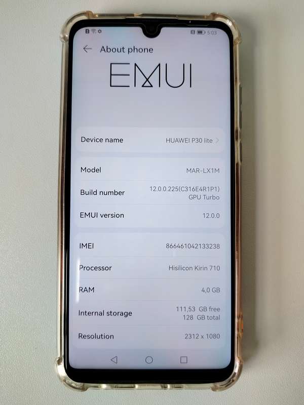 Huawei P30 Lite | 4GB RAM | 128GB Storage | Peacock Blue | Legendary good looking phone