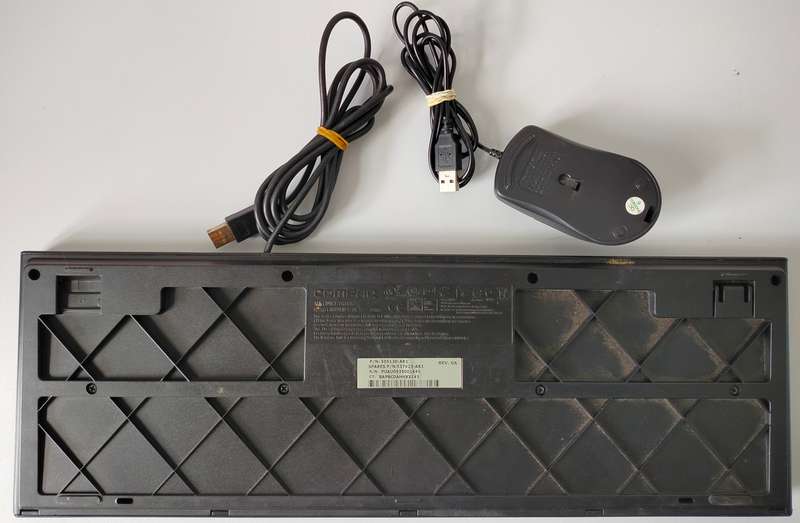 Compaq keyboard and mouse