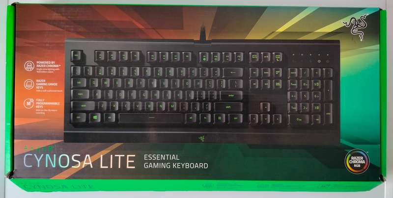 Razer Cynosa Lite | Full RGB essential gaming keyboard | In box