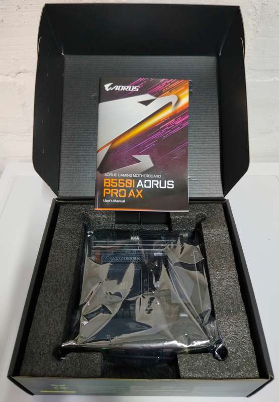 Gigabyte B550I AORUS PRO AX | AM4 ITX Motherboard | In box