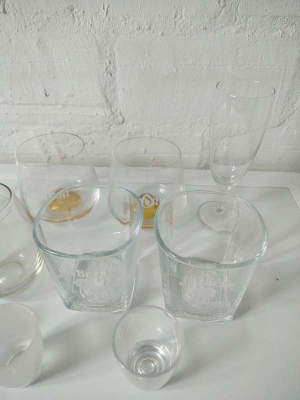 Liquor glasses | Amarula Klipdrift Jim Beam