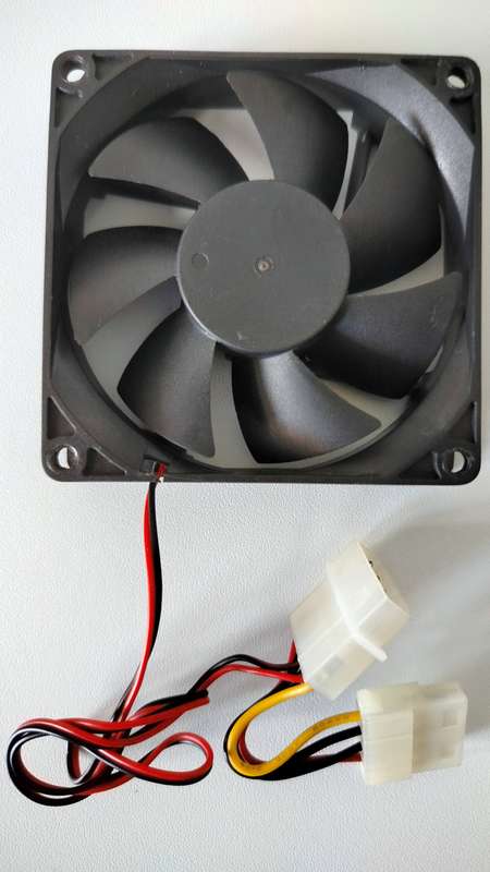 JDDA 80mm fan | 80x20mm 12V 0.08A Molex | SDF8020LS