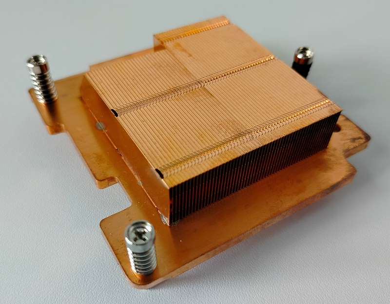 Copper CPU cooler heatsink for Dell Optiplex 3000 5000 7000 7010 7020 Micro MFF