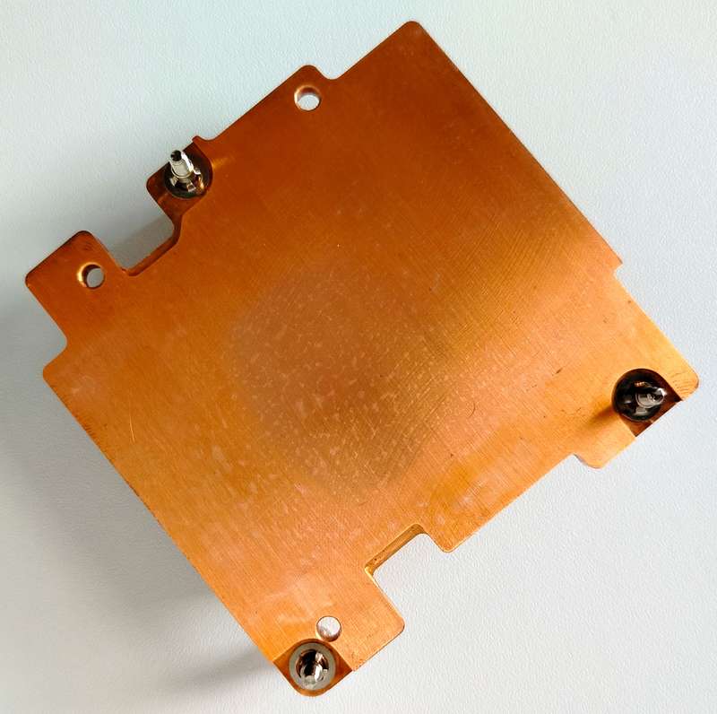 Copper CPU cooler heatsink for Dell Optiplex 3000 5000 7000 7010 7020 Micro MFF