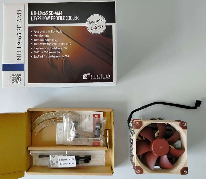 Noctua NH-L9x65 AM4 AM5 AMD CPU cooler