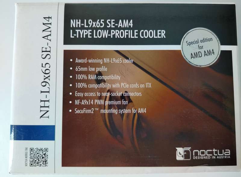 Noctua NH-L9x65 AM4 AM5 AMD CPU cooler